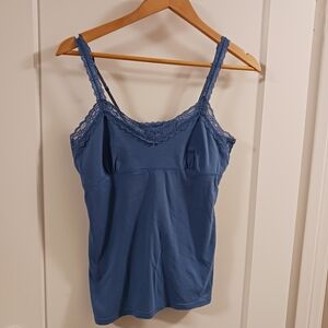 Urban Heritage Blue Lace Camisole